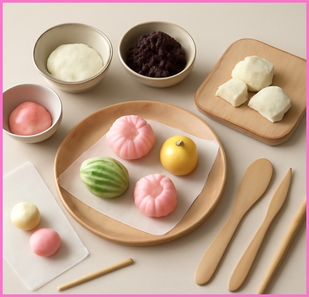 화과자 만들기 DIY, 전통과 창의력이 만나는 특별한 취미를 찾는 이유 관련 이미지 1